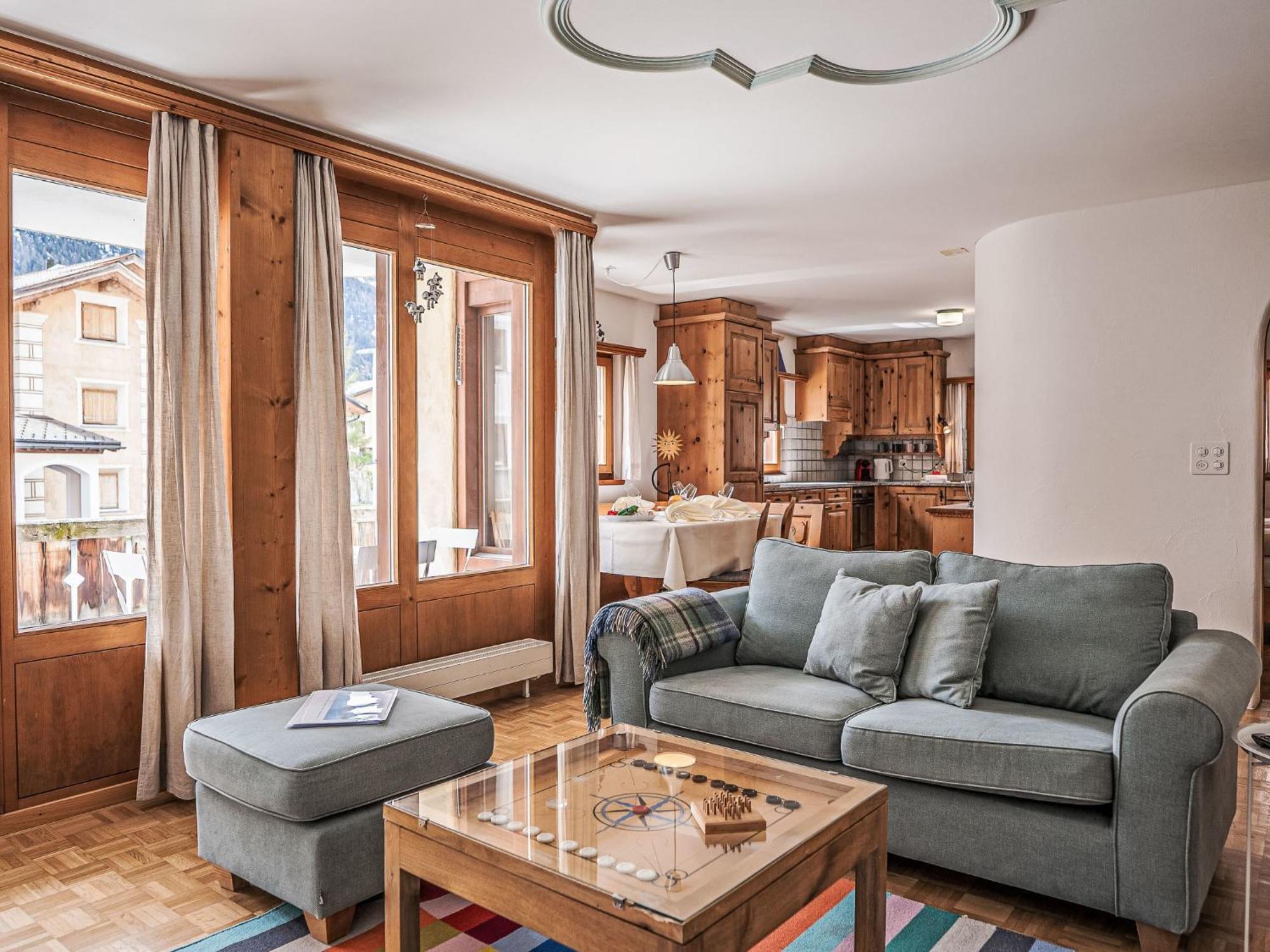 Apartment Chesa Mezzaun By Interhome زوز المظهر الخارجي الصورة